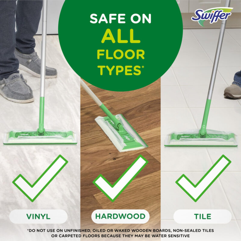 Reabastece O Pano De Limpeza Úmido Swiffer Sweeper, De Vária - Image 4