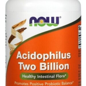 Acidophilus Dois Bilhões 100cáps Vegan Importado Now Foods