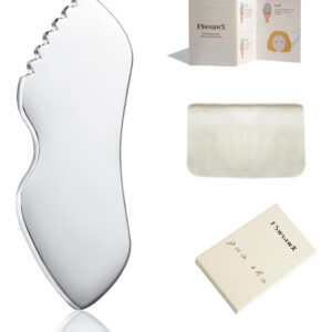 Facial Gua Sha Tools Fswsawx Em Aço Inoxidável Para Cuidados