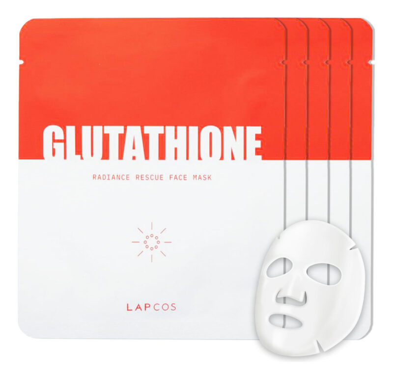 Máscara Facial Lapcos Glutationa Radiance Rescue Com Niacina