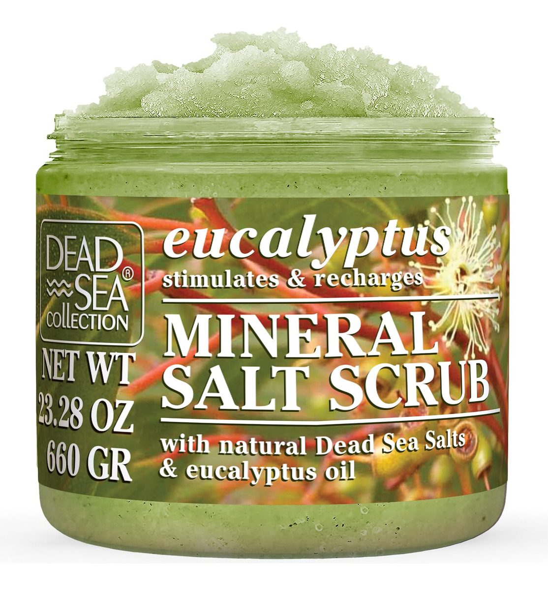 Esfoliante Corporal Dead Sea Collection Sal De Eucalipto 700