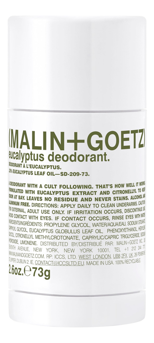 Desodorante Malin + Goetz Eucalyptus 76ml Para Todos Os Tipo