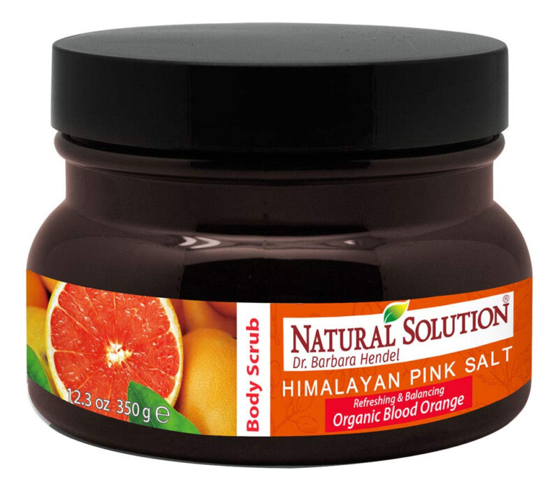 Solução Natural De Esfoliação Corporal Com Sal Rosa Do Himal