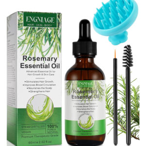 Óleo De Crescimento Capilar Engniage Rosemary 60 Ml Com Mass
