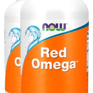 Óleo De Peixe Red Omega 180 Sofgels Importado 2un Now Foods