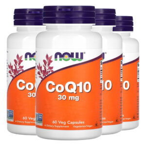 Coenzima Coq10 30mg Now Foods 60 Veg Caps Importado 4un