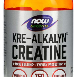 Now Foods Creatina Kre-alkalyn 750mg 240cáps Sabor N/a