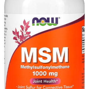 Msm 1000mg Now Foods 240 Cápsulas Sabor N/a