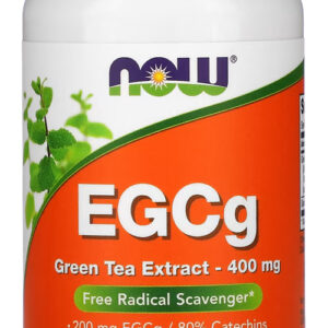 Egcg Extrato Chá Verde 400mg Now Foods 90caps Importado