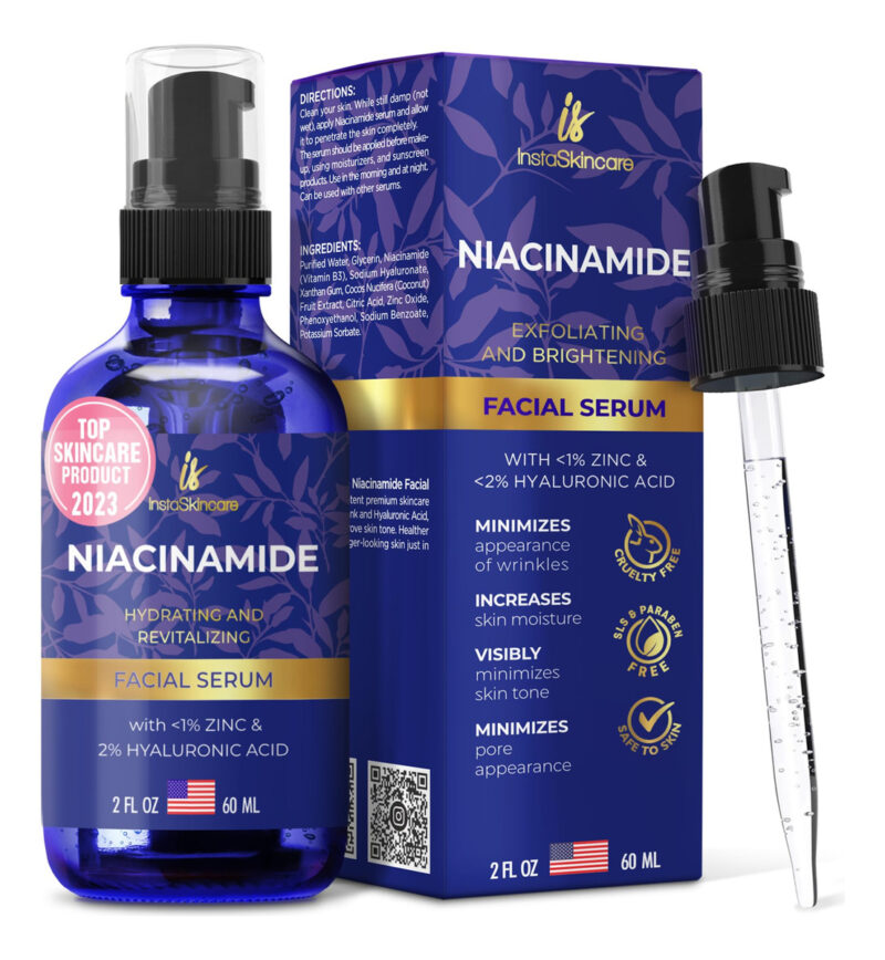 Sérum Instaskincare De Tamanho Duplo (60 Ml) Niacinamida 10%
