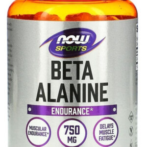 Beta Alanina Endurance Now Sports 750mg 120 Cáps - Now Foods