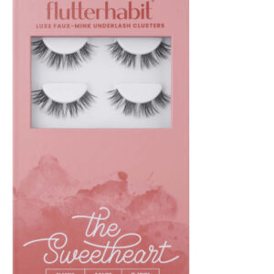 Kit De Extensão De Cílios Flutterhabit Sweetheart Doll-eyed