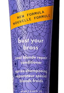 Condicionador Amika Bust Your Brass Cool Blonde Repair X1