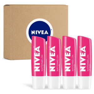 Bálsamo Labial Nivea Watermelon Tinted Lip Care, Pacote Com