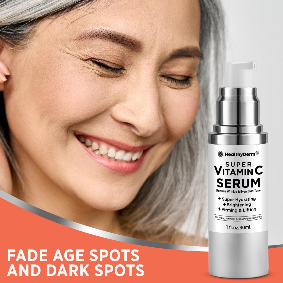Sérum Super Vitamin C Para Mulheres Acima De 70 Anos: Vitami - Imagem 6