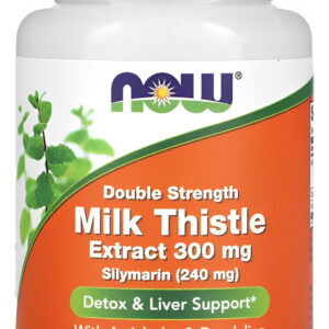 Now Foods Extrato Cardo Mariano 300mg 50 Veg Cáps Importado