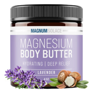 Manteiga Corporal De Magnésio Magnum Solace Levemente Perfum