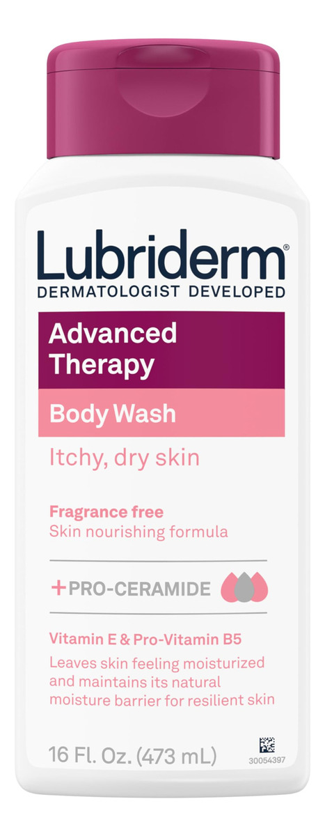 Sabonete Líquido Lubriderm Advanced Therapy 480 Ml Sem Perfu