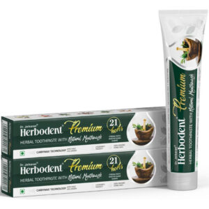 Pasta De Dente Herbodent Premium 172 Ml, Pacote Com 2 21 Erv