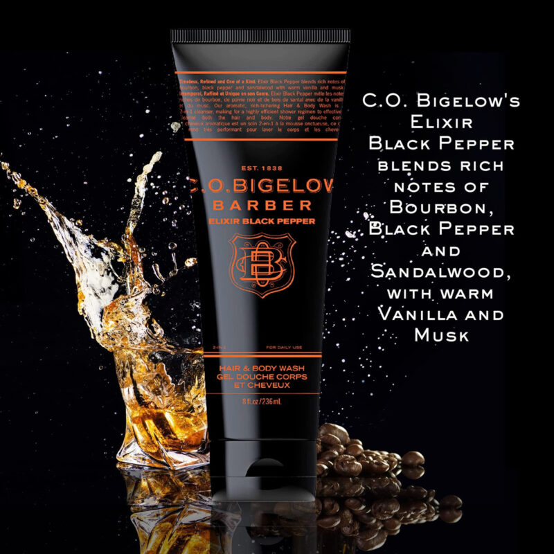 Sabonete Para Cabelo E Corpo C.o. Bigelow Elixir Black Peppe - Image 3