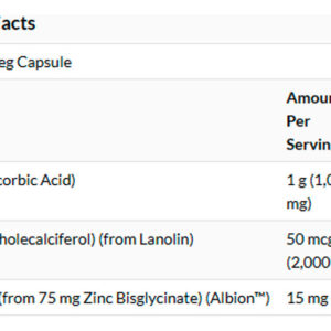 Vitamina C-1000 Zinco E D3 Now Foods 100 Cáps +porta Cápsula