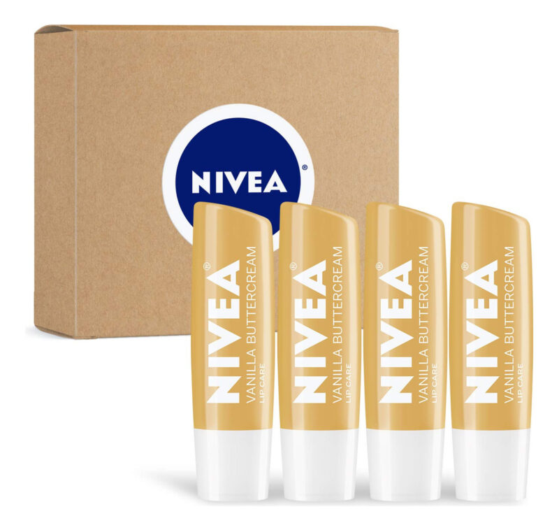 Bálsamo Labial Nivea Vanilla Buttercream Hidratante Para O D