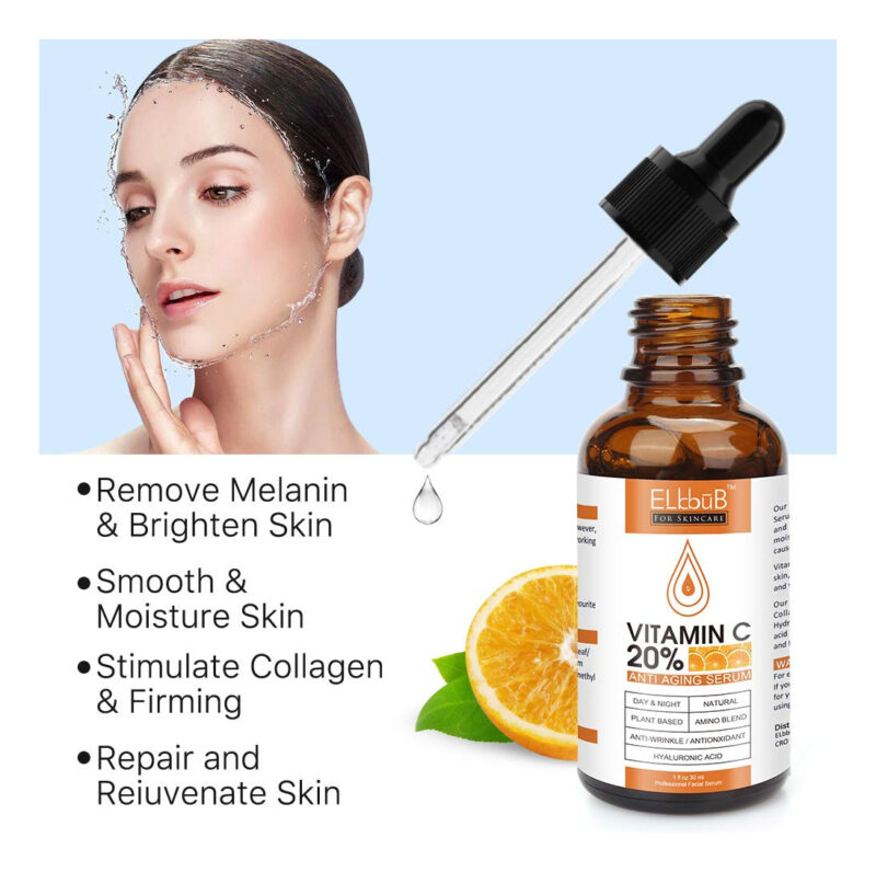 Sérum Elbbub Premium 20% De Vitamina C Com Ácido Hialurônico - Image 3