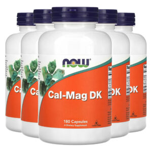 Cal-mag Dk Now Foods 180 Capsulas Importado 5un