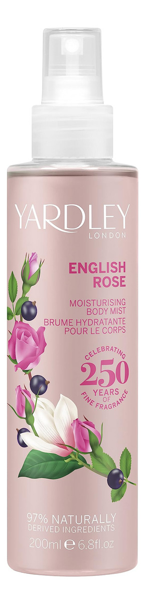 Névoa Hidratante Corporal Yardley English Honeysuckle 200ml