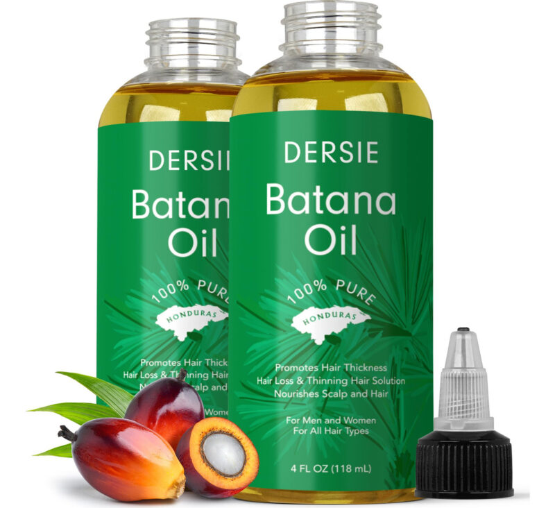 Dersie De Óleo De Batana Para Crescimento De Cabelo 100% Pur