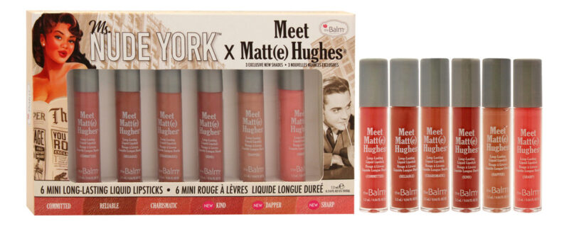 Conjunto De Batom Líquido The Balm Meet Matte Hughes 6 Peças - Image 3