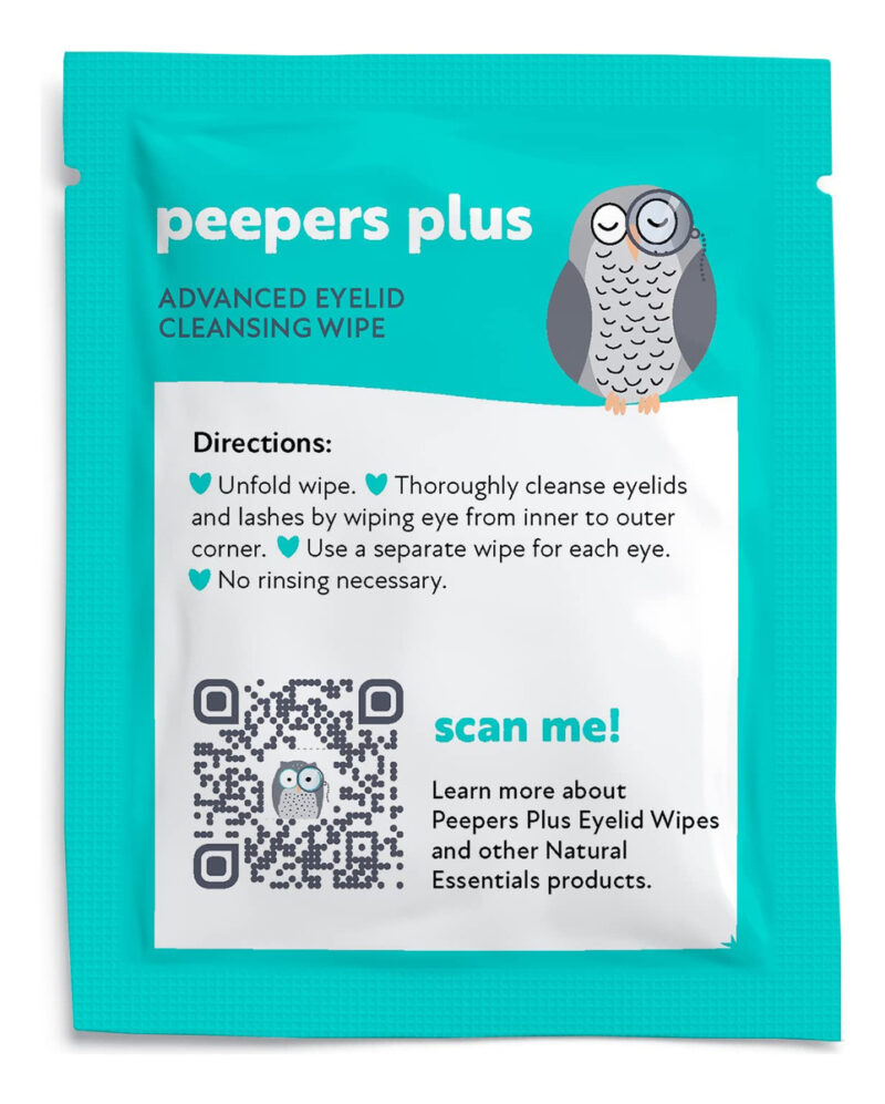Toalhetes De Pálpebras Peepers Plus Advanced Da Natural Esse - Image 8