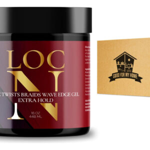 Gel Para Cabelo Locn Loc N Gel Strong Hold Sem Álcool 250ml