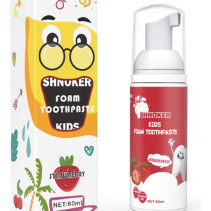Pasta De Dente Em Espuma Shnoker Kids Strawberry Flavor 60ml