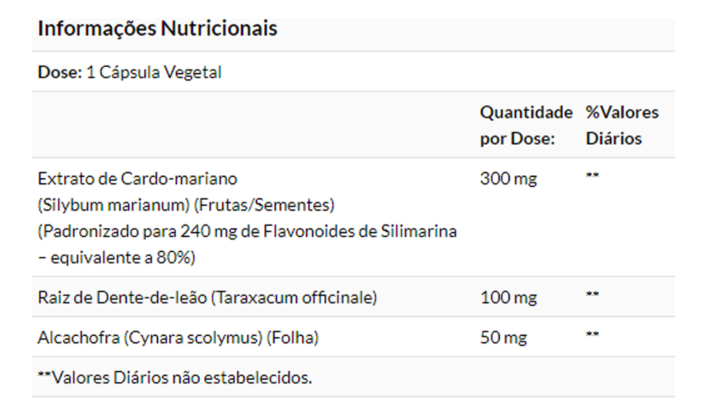 Extrato Cardo Mariano 300mg Now Foods 50cáps Importado 4un - Imagem 5