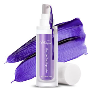 Creme Dental Iriyand Purple Teeth Branqueando Dentes Sensíve