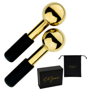 Globos De Gelo Faciais Cat Jasmin Em Aço Inoxidável (conjunt