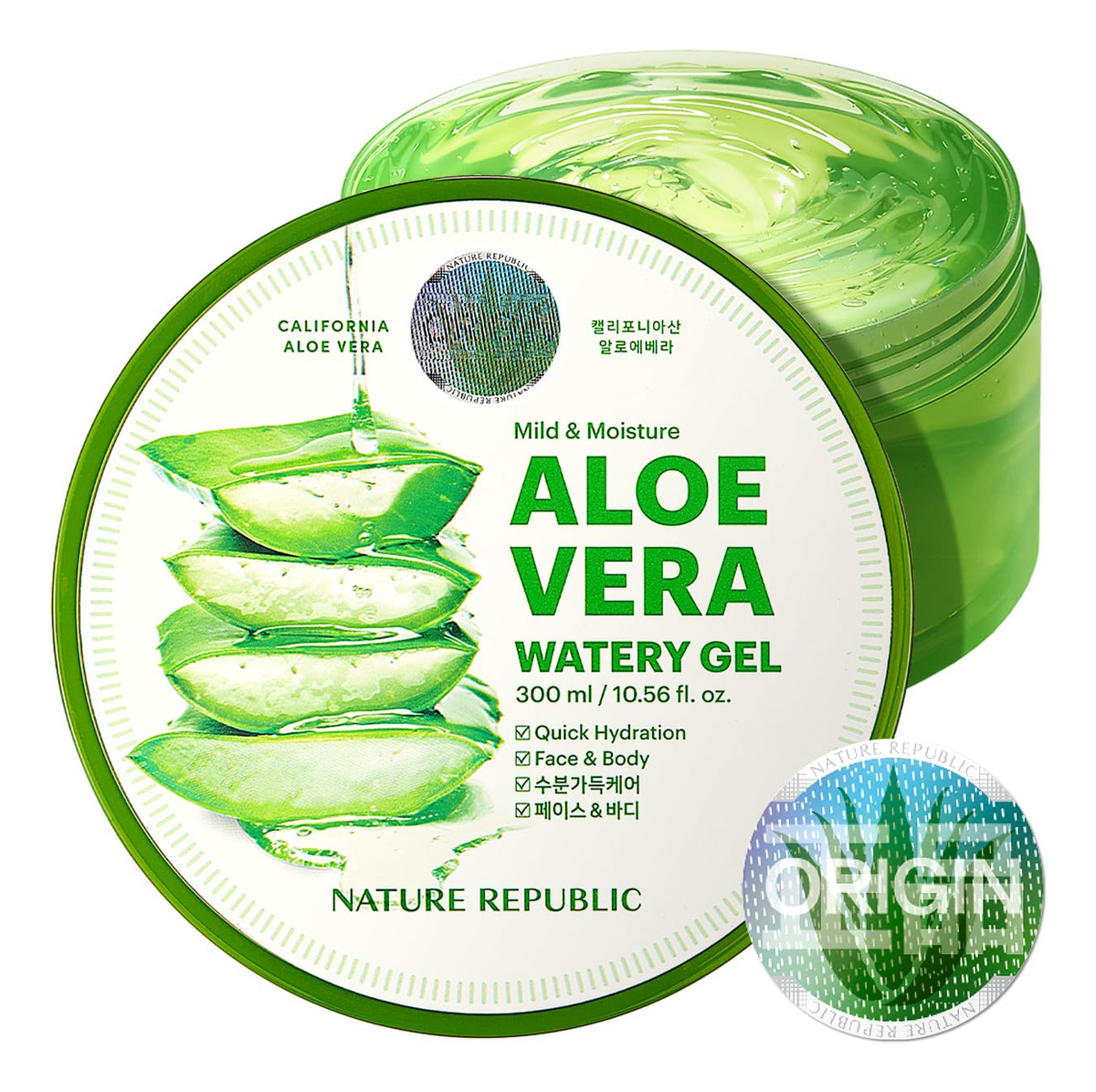 Gel De Aloe Vera Nature Republic Hidratante Suavizante 310ml