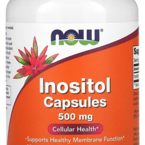 Inositol 500mg Now Foods 100 Veg Cápsulas