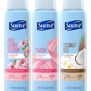 Desodorante Suave Dry Spray, Antitranspirante Feminino, 112