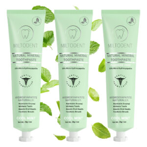 Pasta De Dentes Miltodent Premium Hydroxyapatite 15% Micro-h