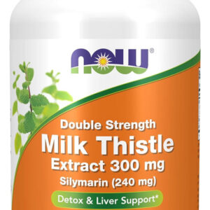 Extrato Cardo Mariano 300mg Now Foods 200cáps Importado
