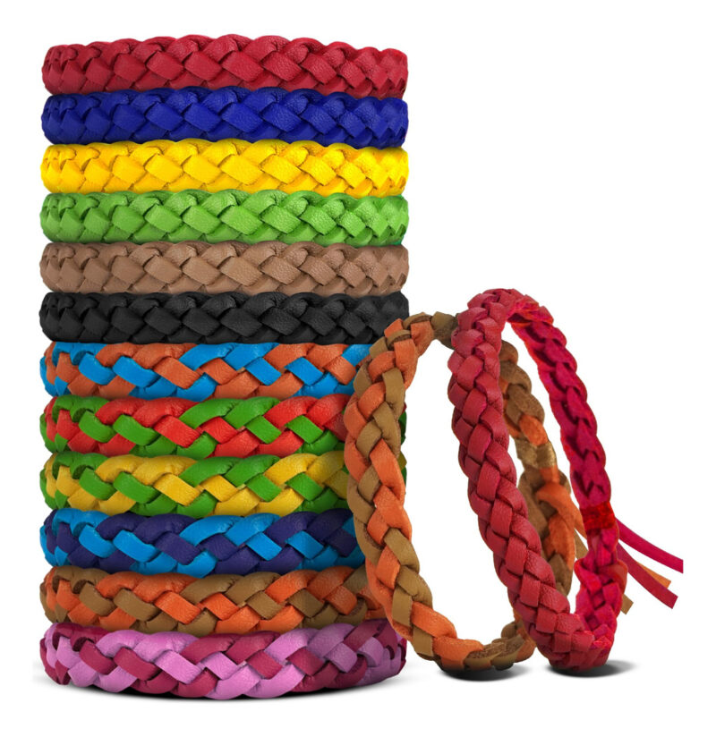 Pulseiras Repelentes De Mosquitos, Buggybands, Pacote Com 24