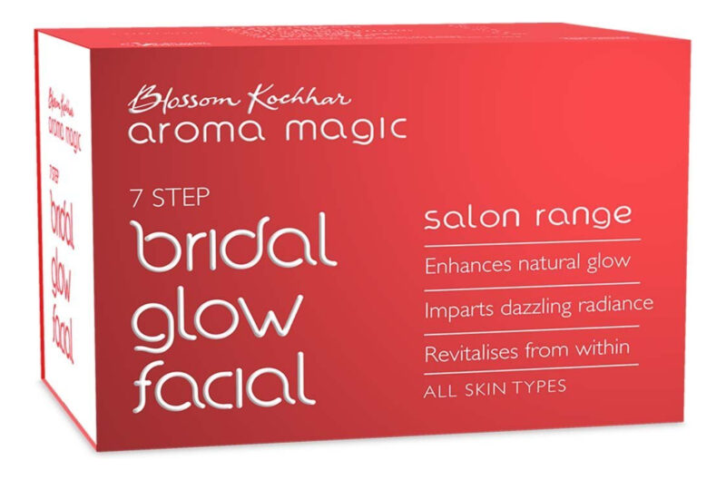 Kit Facial Aroma Magic Bridal Glow Natural Para Cuidados Com