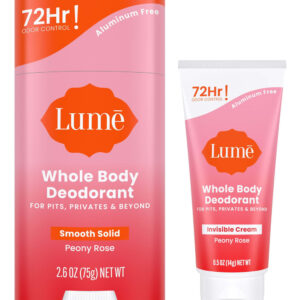 Desodorante Lume Whole Body Invisible Cream + Solid Stick