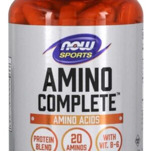 Now Sports Amino Complete Proteins + 20 Aminoácidos B6 Bz0
