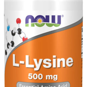 L-lisina L-lysine 500 Mg 100 Comprimidos - Now Foods