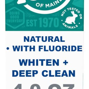 Pasta De Dentes Tom's Of Maine Whiten Plus Deep Clean 120 Ml