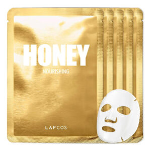 Máscara De Lençol Lapcos Honey Com Ácido Hialurônico, Pacote