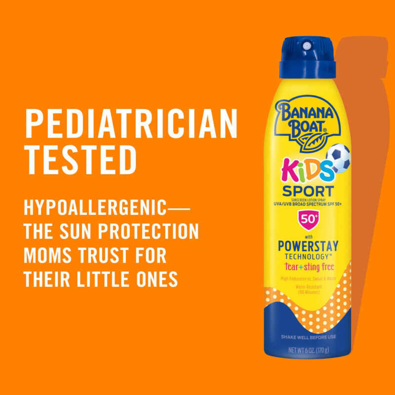 Spray De Proteção Solar Banana Boat Kids Sport Spf 50 280 Ml - Image 4